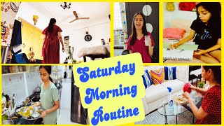 Saturday Summer MORNING 🌄ROUTINE CLEANING amp ORGANIZATION PratimasLIFENLiving [upl. by Aicittel844]