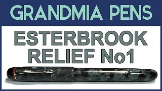 ESTERBROOK RELIEF No 1 FOUNTAIN PEN [upl. by Amy483]