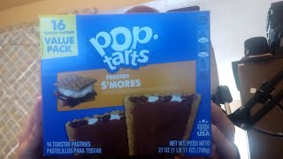 Junk Aisle Pop Tarts Smores [upl. by Ivets]