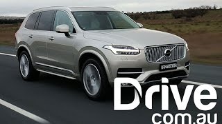 Volvo XC90 First Australian Drive Review  Drivecomau [upl. by Sabec]