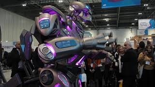 Titan The Robot at the Bett Exhibition 2020 [upl. by Atil]