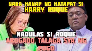 HARRY ROQUE VS CONG LUISTRO ROQUE NADULAS SA HOUSE HEARING ABOGADO SYA NG POGO [upl. by Hirschfeld]