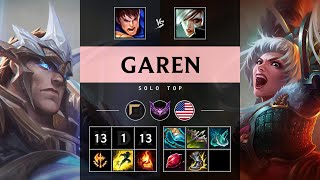 Garen Top vs Riven Legendary  NA Master Patch 1420 [upl. by Vareck]