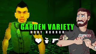 GARDEN VARIETY BODY HORROR 1  PS1 Resident Evil Style Horror Satire [upl. by Nosnorb]