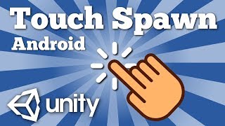 How to spawn or instantiate a game object by touch in Android Unity 2D Game Simple way [upl. by Anuaik]