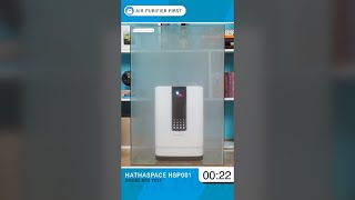 Hathaspace HSP001 Air Purifier  Smoke Test [upl. by Annirok]