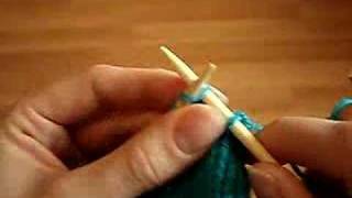 How To Knit Basic CastOff aka Basic BindOff [upl. by Adnawyek727]