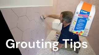 Grouting amp Caulking Tips for a Tub Shower  Mapei FA [upl. by Orford]