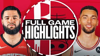 ROCKETS at BULLS  FULL GAME HIGHLIGHTS  November 17 2024 [upl. by Rusert]