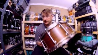 Craviotto 14x65 Walnut snare drums [upl. by Josias]