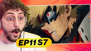 CEST FINI…  My Hero Academia S7 Ep11 Réaction [upl. by Snej]