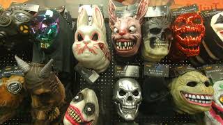 NEW Mask Wall At Spirit Halloween 2024 [upl. by Abbi718]