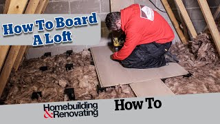 How to Board a Loft  ADVICE  Homebuilding [upl. by Anora358]