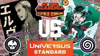 Erwin Smith Death vs Izuku Midoriya 4 Void  Universus Gameplay Standard [upl. by Esialb]