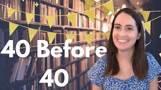 40 Books to Read Before I Turn 40 [upl. by Notsle]