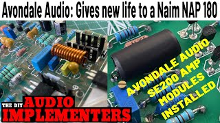 Part 1 Avondale Audio SE200 modules and minicap6 PSUs breath new life into a Naim NAP 180 [upl. by Yeuh]