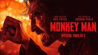 Monkey Man  Official Trailer 2 [upl. by Ainav]