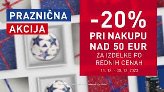 Praznična akcija v Intersportu 🎄🎁 [upl. by Ordep847]