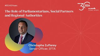 Parliamentarians Social Partners and Regional Authorities  EEA Seminar 18 September 2024 [upl. by Aramen]