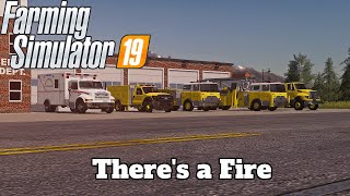 FS19  Mod Spotlight 166  Theres a Fire [upl. by Lenod]