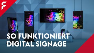 Digital Signage  so funktioniert’s  FLYERALARM [upl. by Ydieh]