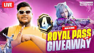 NEW ROYALE PASS IS HERE 🔥 BGMI LIVE  ROAD TO 200K  HYDRA MASTIZONE IS LIVE [upl. by Kwok]