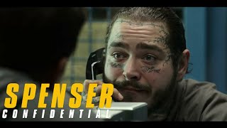 Spenser Confidential 2020 Mark Wahlberg Call Post Malone Scene HD [upl. by Berl]