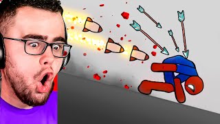 SPIDERMAN Vs ROCKETS Is The WORST Reaction [upl. by Akemak]