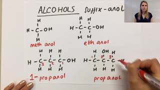 How to Name Alcohols  GCSE chemistry organic [upl. by Vogele]