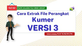 CARA EXTRAK KUMER V3 PAUD [upl. by Aynekat]