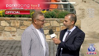 Trainer John Servis Winners Circle Interview  2024 betPARX Pennsylvania DerbyCotillion Day [upl. by Eitak467]