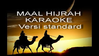 KARAOKE MAAL HIJRAH STANDARD [upl. by Kloman]