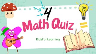 Easiest Math Quiz 4 forkids Multiplication [upl. by Anner468]