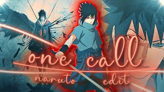 One Call  AMV  Edit   Naruto Mix 4k Edit     Project File [upl. by Asssilem725]