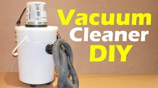 DIY How to Make a Vacuum Cleaner STEP by STEP full tutorial [upl. by Brodench]