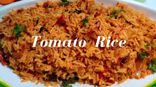 Tomato Rice  Simple and Spicy Tomato Fried Rice  Tomato Pulao  Quick and Tasty Tomato biryani [upl. by Oterol]