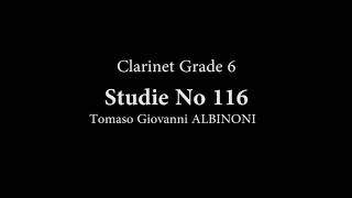 Studie for Clarinet No 116 [upl. by Areik]