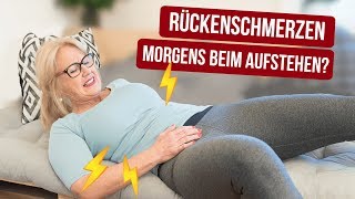 Rückenschmerzen morgens beim Aufstehen Das kann Dir helfen  Liebscher amp Bracht [upl. by Anelet]