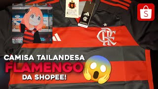 Comprei a nova camisa tailandesa do flamengo por apenas 42 reais 😱 [upl. by Primrose917]