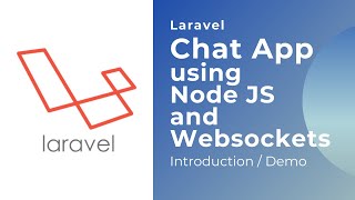 Laravel Chat App using Node JS and Web sockets  Installation and authentication  Fullstack Dev [upl. by Eiluj337]