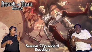 ERWIN IS THE BEST CHARACTER IN THIS ANIME quotCHARGEquot ATTACK ON TITAN SEASON 2 EPISODE 11 REACTION [upl. by Namreh]