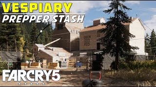 Vespiary  Prepper Stash Location amp Solution  Grain Elevator Entrance  Holland Valley  Far Cry 5 [upl. by Mufi597]