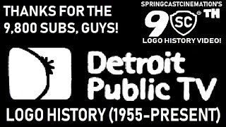 1042 Detroit Public Television Logo History 1955present 9800 SUBS SPECIAL [upl. by Immij378]