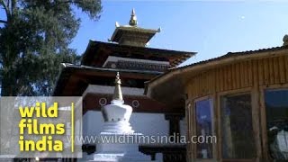 Kyichu Lhakhang temple in Paro Valley [upl. by Ridinger769]