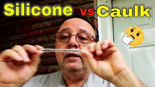 Silicone or Caulk Which one to use and why [upl. by Enajharas]