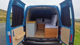 VW Caddy Campervan Conversion build part 1 [upl. by Sieber442]