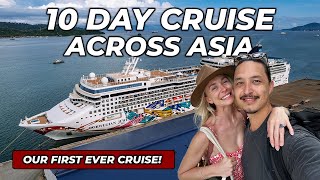 OUR FIRST CRUISE 10 DAY ASIA CRUISE with Norwegian Cruise Line Norwegian Jewel [upl. by Ahtamat982]