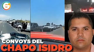 Convoys de El Chapo Isidro Sinaloa [upl. by Columba]