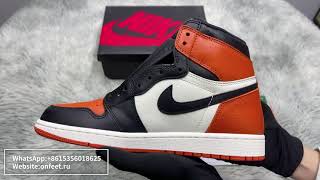 2024 ONFEET Jordan 1 Retro High OG Patent Bred Full Review [upl. by Nedle]