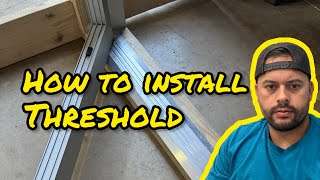 How To Install A Commercial Storefront Door Threshold  Door Closers USA [upl. by Namaj]